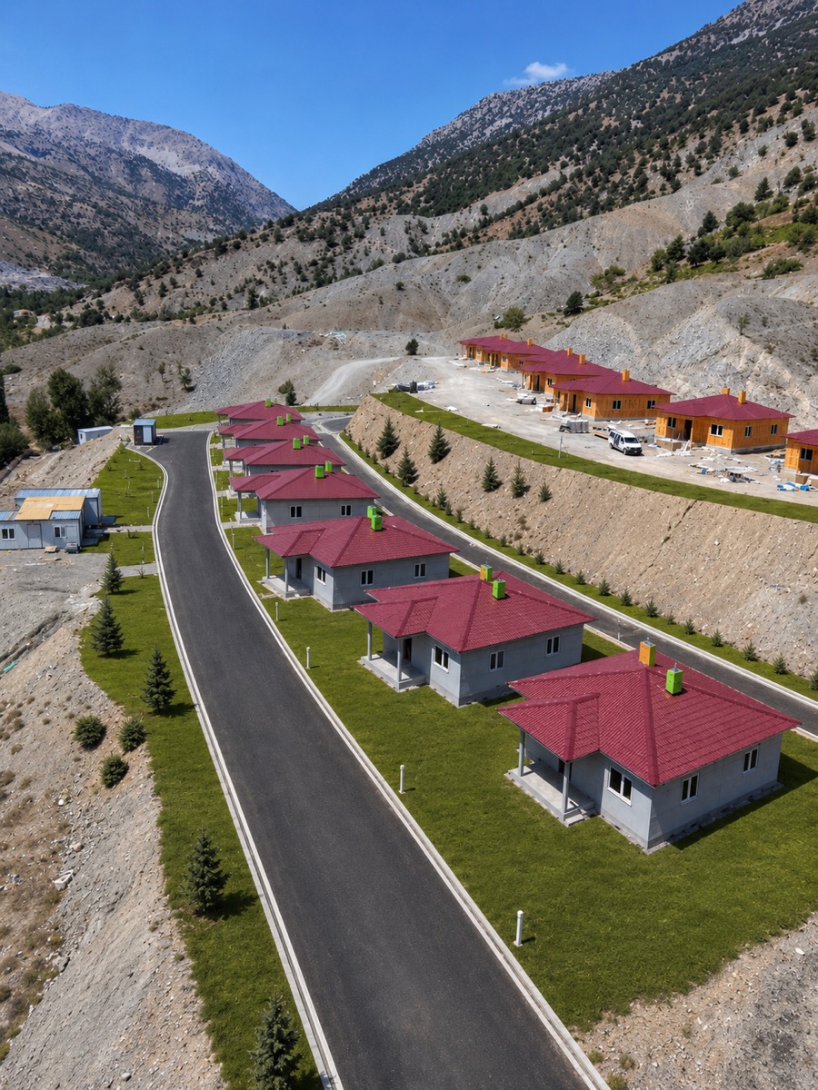 Adıyaman Hamzalar Deprem Konutları Görseli